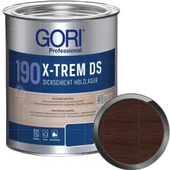 GORI 190 X-TREM DS 0.75 LTR Dickschichtlasur Holzlasur Holzschutzlasur UV-Schutz