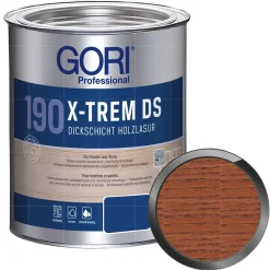 GORI 190 X-TREM DS 0.75 LTR Dickschichtlasur Holzlasur Holzschutzlasur UV-Schutz