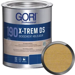 GORI 190 X-TREM DS 0.75 LTR Dickschichtlasur Holzlasur Holzschutzlasur UV-Schutz