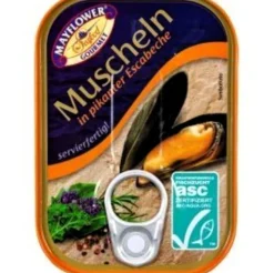 Gormet Muscheln in pikanter Escabeche 12x115 g