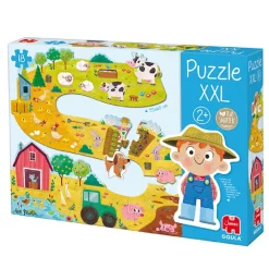 Goula 53176 Bauernhof Puzzle XXL 18 Teile