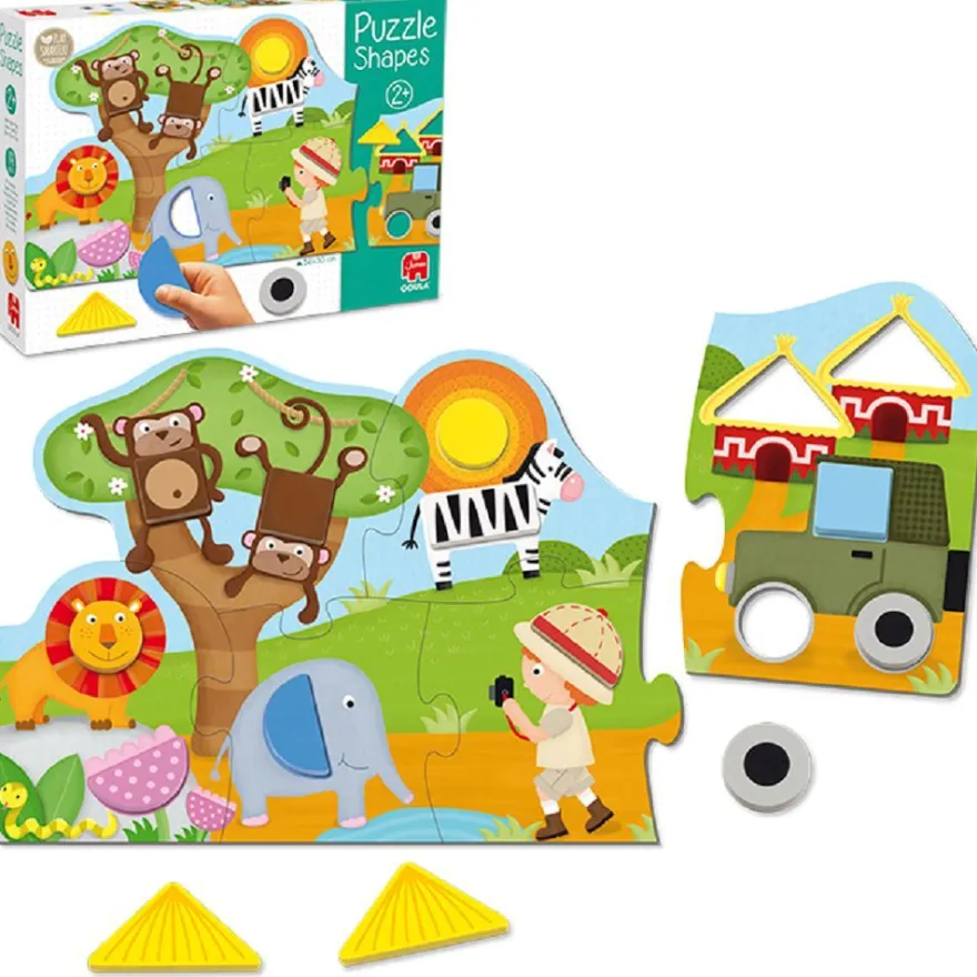 Goula 53439 Puzzle Shapes Safari