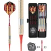 16 Gramm Cuesoul Soft Tip Darts Set mit Slim Case - 2 Dart Sets & 3 Barrel