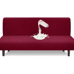 Granbest Wasserdichter Armloser Futonbezug, Hoher Stretch Sofaschutz für