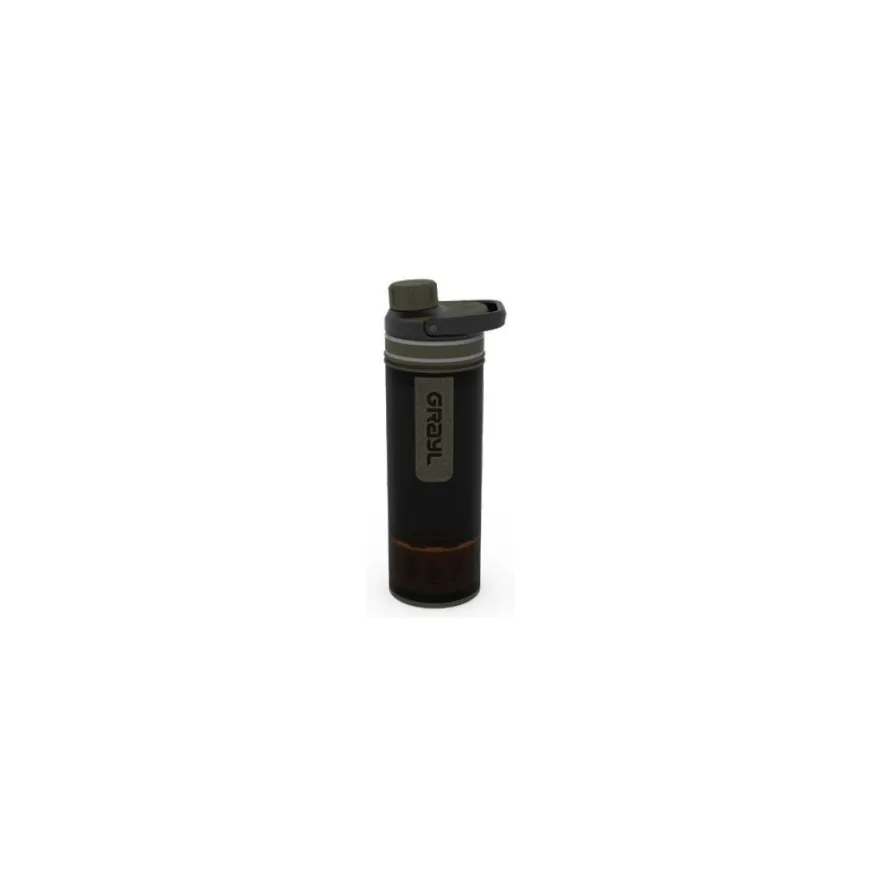 GRAYL UltraPress Purifier Bottle Camp Black + Ersatzfilter