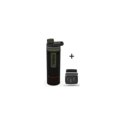 GRAYL UltraPress Purifier Bottle Camp Black + Ersatzfilter