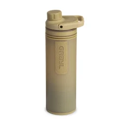 GRAYL UltraPress Purifier Bottle Desert Tan + Ersatzfilter