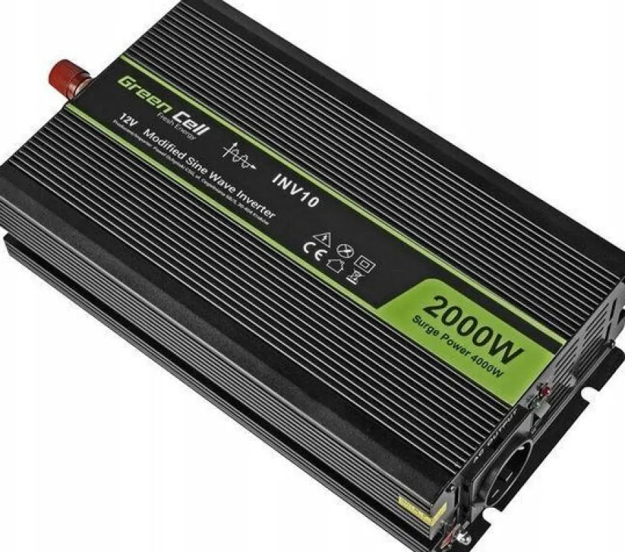 GREEN CELL INV10 Wechselrichter 12V-230V 2000W/4000W