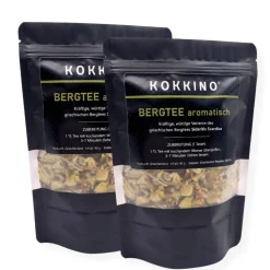 Griechischer Bergtee (Sideritis) - mild oder aromatisch | 1er & 2er Pack | Kokkino