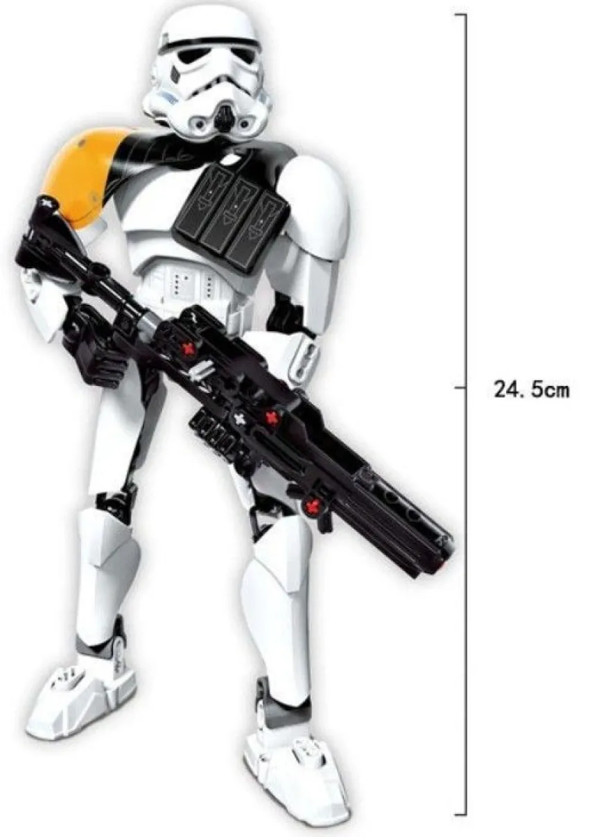 Große Bausteine Star Wars Serie Modellbausteine Minifiguren