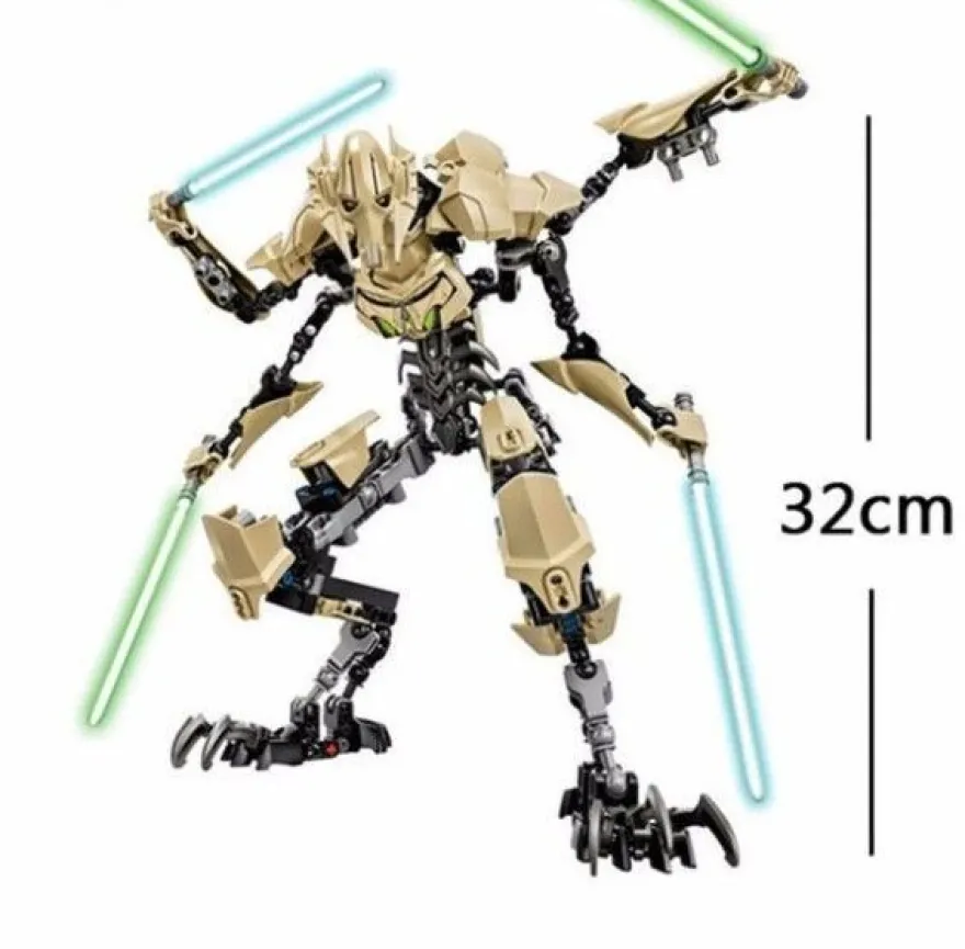 Große Bausteine Star Wars Serie Modellbausteine Minifiguren
