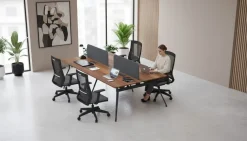 Großer Computertisch Büromöbel Laptoptisch Arbeitstische Arbeitszimmermöbel