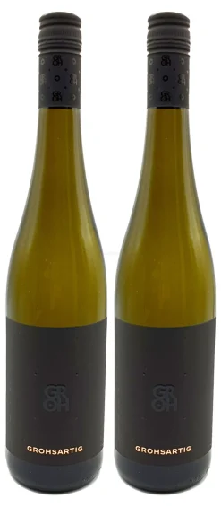 Groh - 2er Set Grohsartig Weissburgunder Chardonnay Trocken - Deutscher Qualitä