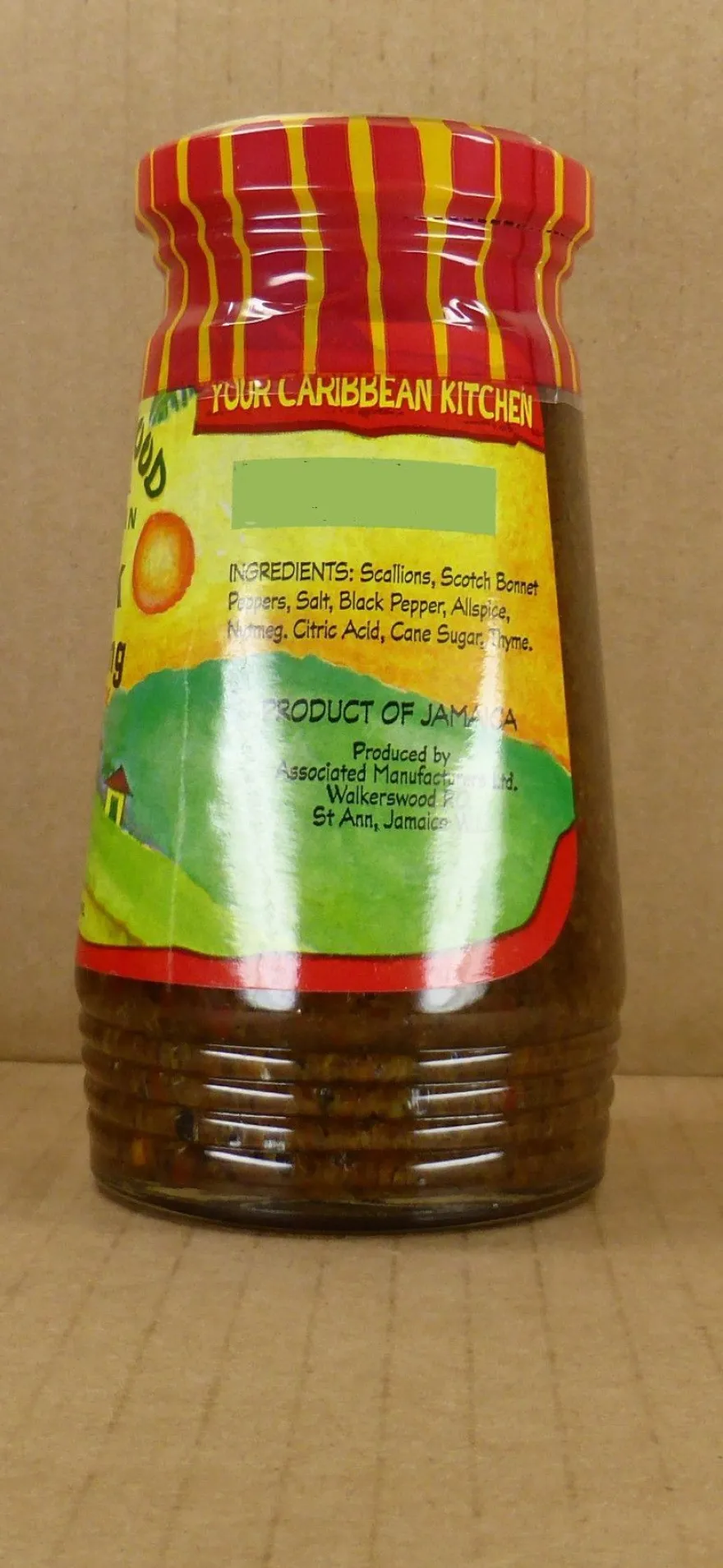 280gr Traditional Jamaican Jerk Seasoning HOT&SPICY von Walkerswood aus Jamaika