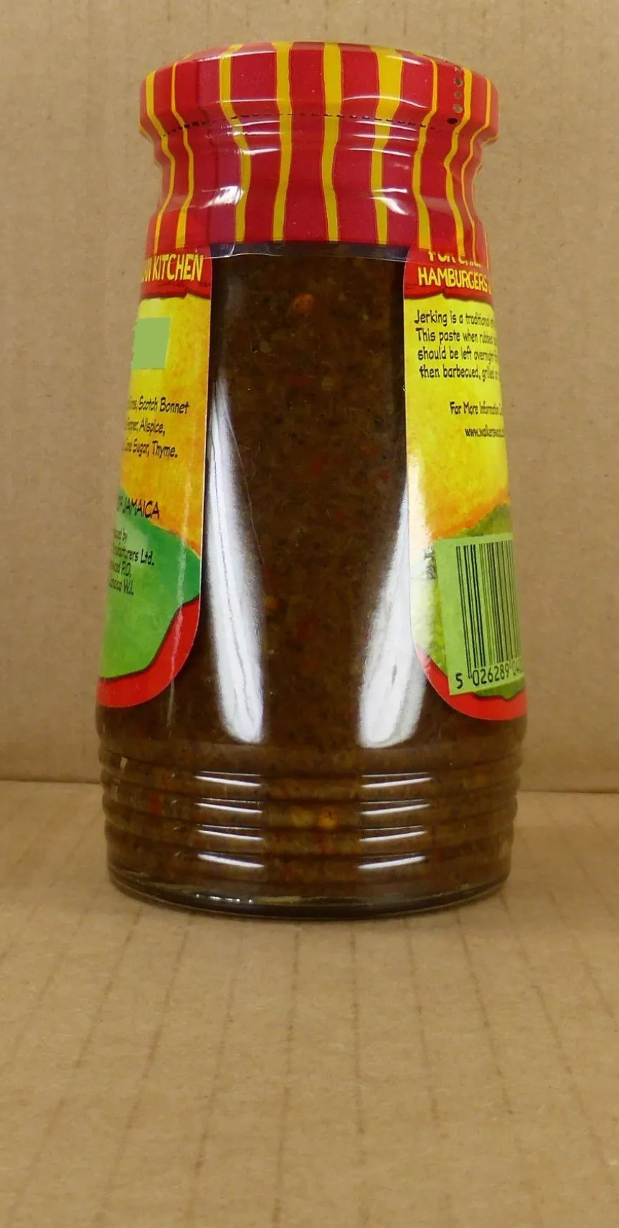 280gr Traditional Jamaican Jerk Seasoning HOT&SPICY von Walkerswood aus Jamaika