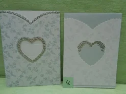 Grußkarten & Kouvert Briefpapier Rahwanji Golden Card Dreams My Card Herz & Rosen