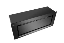 Gurari GCH D E 217 BL.70 Dunstabzugshaube Deckenhaube 70 cm 1000m³/ h Schwarzglas