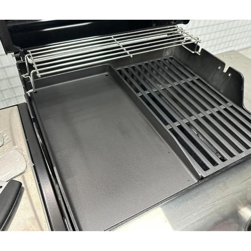Gusseisen Grillplatte 44,5x26cm für Weber Spirit Gasgrills