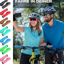 GXCROR Ergonomische MTB Lenkergriffe für 22,2mm Lenker, Anti-Rutsch, Dual Lock