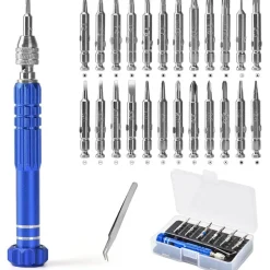 GZEINB 26-in-1 Präzisionsschraubendreher Set Mini für Handy, Brillen, Uhren