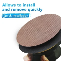 GZKTY Schleifgitter 150mm Klett, Körnung 150, 50 Stück - Ideal für