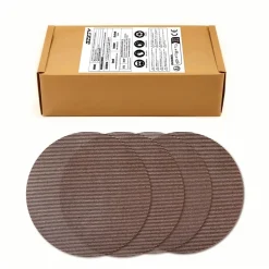 GZKTY Schleifgitter 150mm Klett, Körnung 150, 50 Stück - Ideal für
