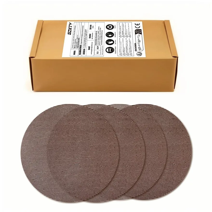 GZKTY Schleifgitter 150mm Klett, Körnung 150, 50 Stück - Ideal für