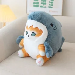 Hai fisch katze Kawaii Plüsch Spielzeug Plüschtiere Madchen