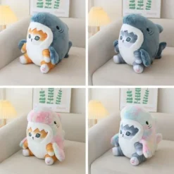 Hai fisch katze Kawaii Plüsch Spielzeug Plüschtiere Madchen