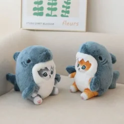 Hai fisch katze Kawaii Plüsch Spielzeug Plüschtiere Madchen