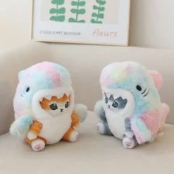 Hai fisch katze Kawaii Plüsch Spielzeug Plüschtiere Madchen