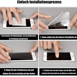 Haiwill 3x Matt Schutzfolie für iPhone 11 Pro Max / XS Max - Kratzfest