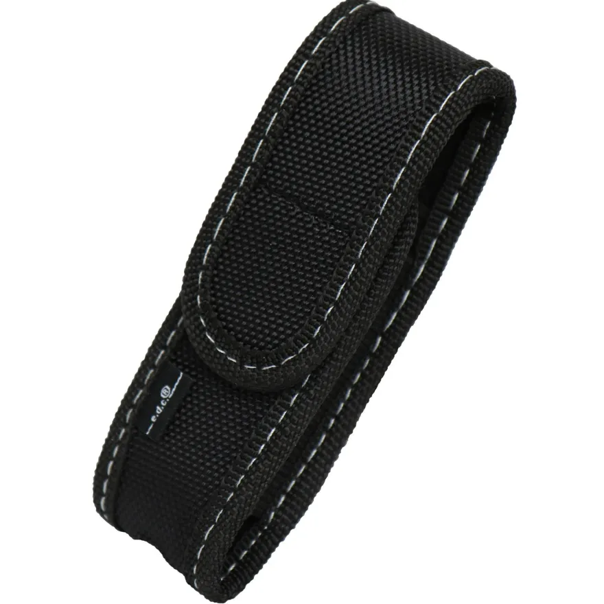 Haller Nylon Etui für Taschenmesser schlankes Messeretui Heft bis 11 cm schwarz