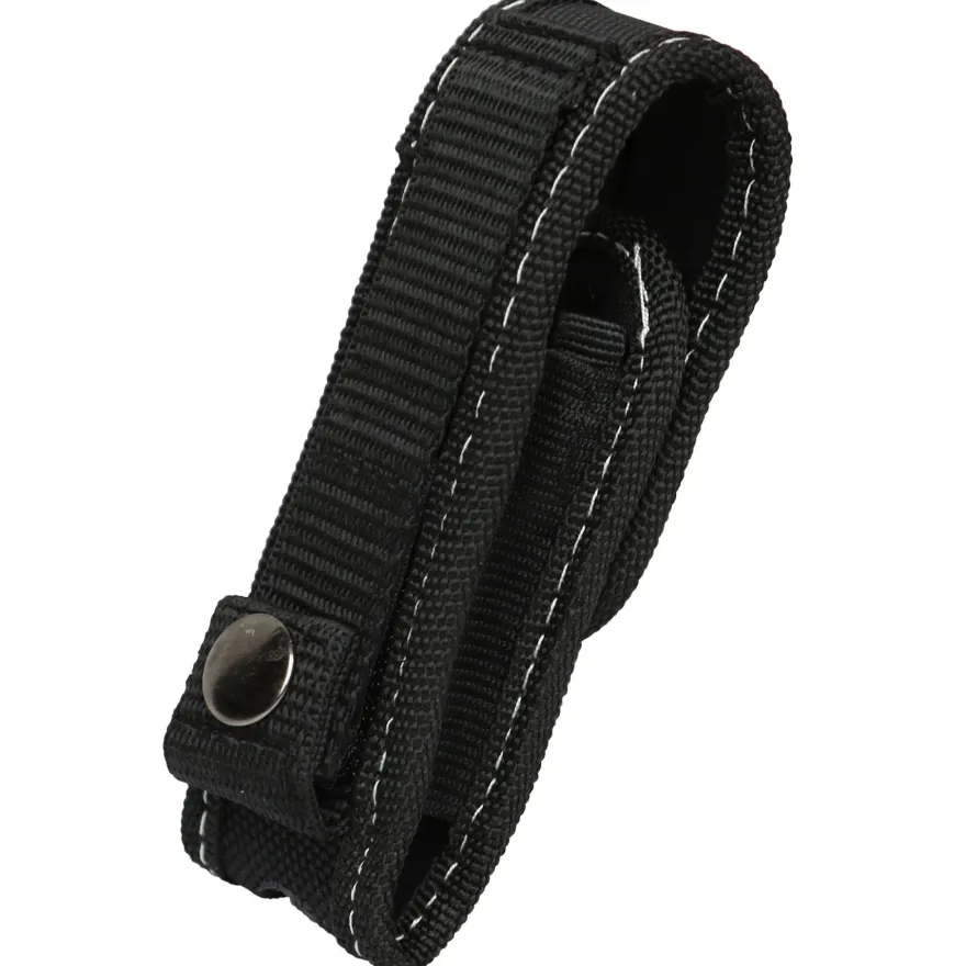 Haller Nylon Etui für Taschenmesser schlankes Messeretui Heft bis 11 cm schwarz