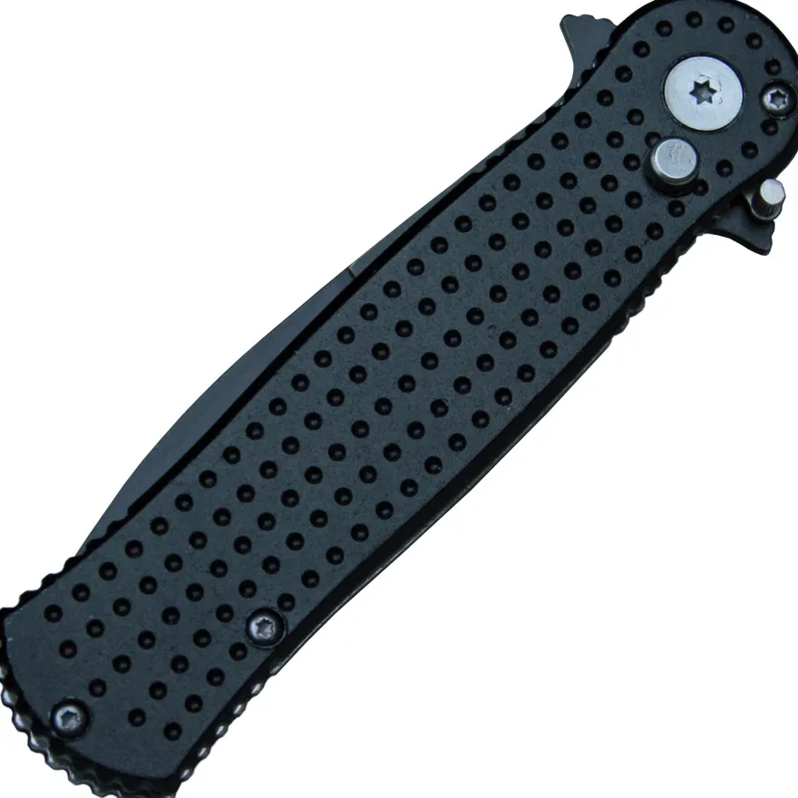 Haller Springmesser mit Sicherung Leichtmetallgriff mit Gürtelclip (ab 18)