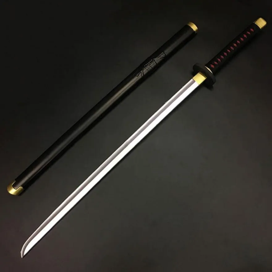 Halloween Cosplay Roronoa Zoro Sword One Piece Katana Samurai Prop