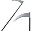 Halloween Sensenmann Kostüm Sense 150cm Horror Sichel Grim Reaper Cosplay