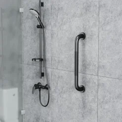 Haltegriff Edelstahl Rutschfest 41cm Badewanne Dusche Sicherheitsgriffe