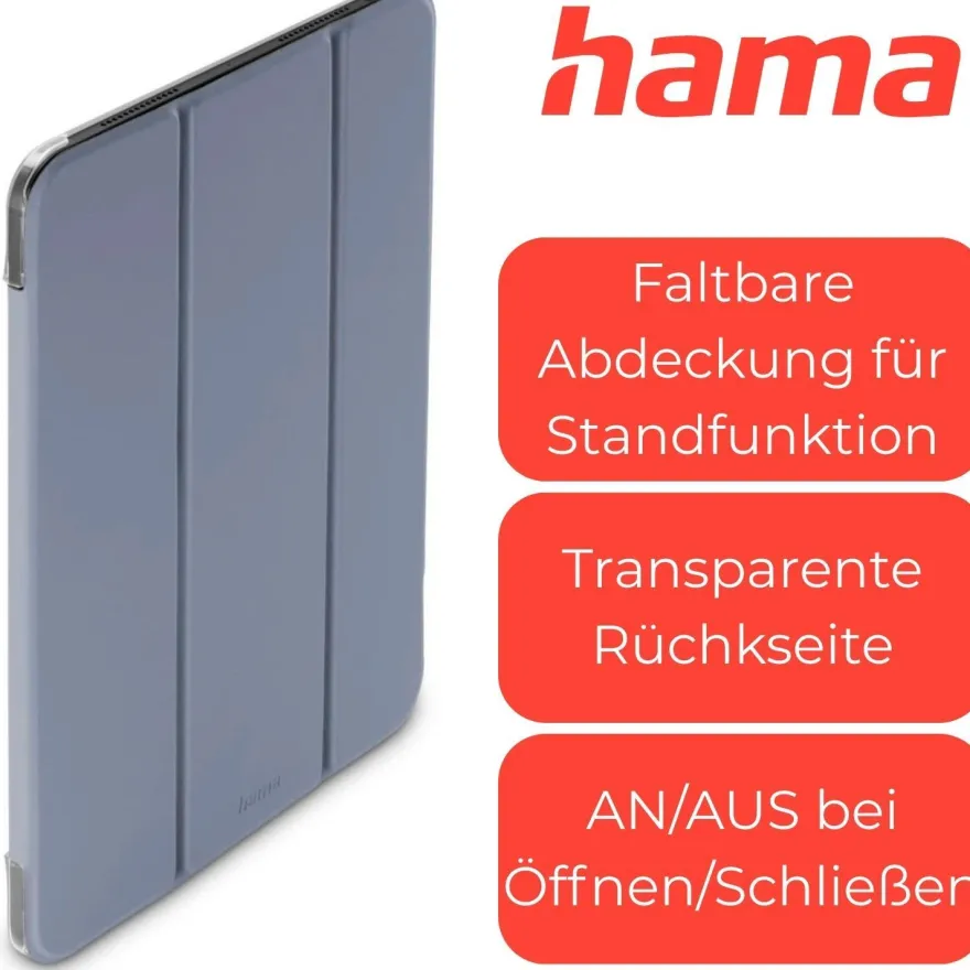Hama Smart Case Tasche Cover Schutz-Hülle für Apple iPad A16 11 Gen 2025 10 2022