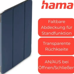 Hama Smart Case Tasche Cover Schutz-Hülle für Apple iPad A16 11 Gen 2025 10 2022