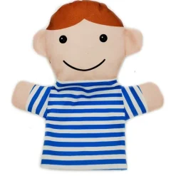 12 Handpuppen Familienmitglieder aus Stoff Plüsch Spielzeug Plüschtiere