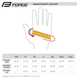 Handschuhe FORCE Reflect reflektierend