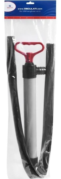 Handwasserpumpe 1000 mm • 1,52l pro Hub Handbilgepumpe Bilgenpumpe Lenzpumpe