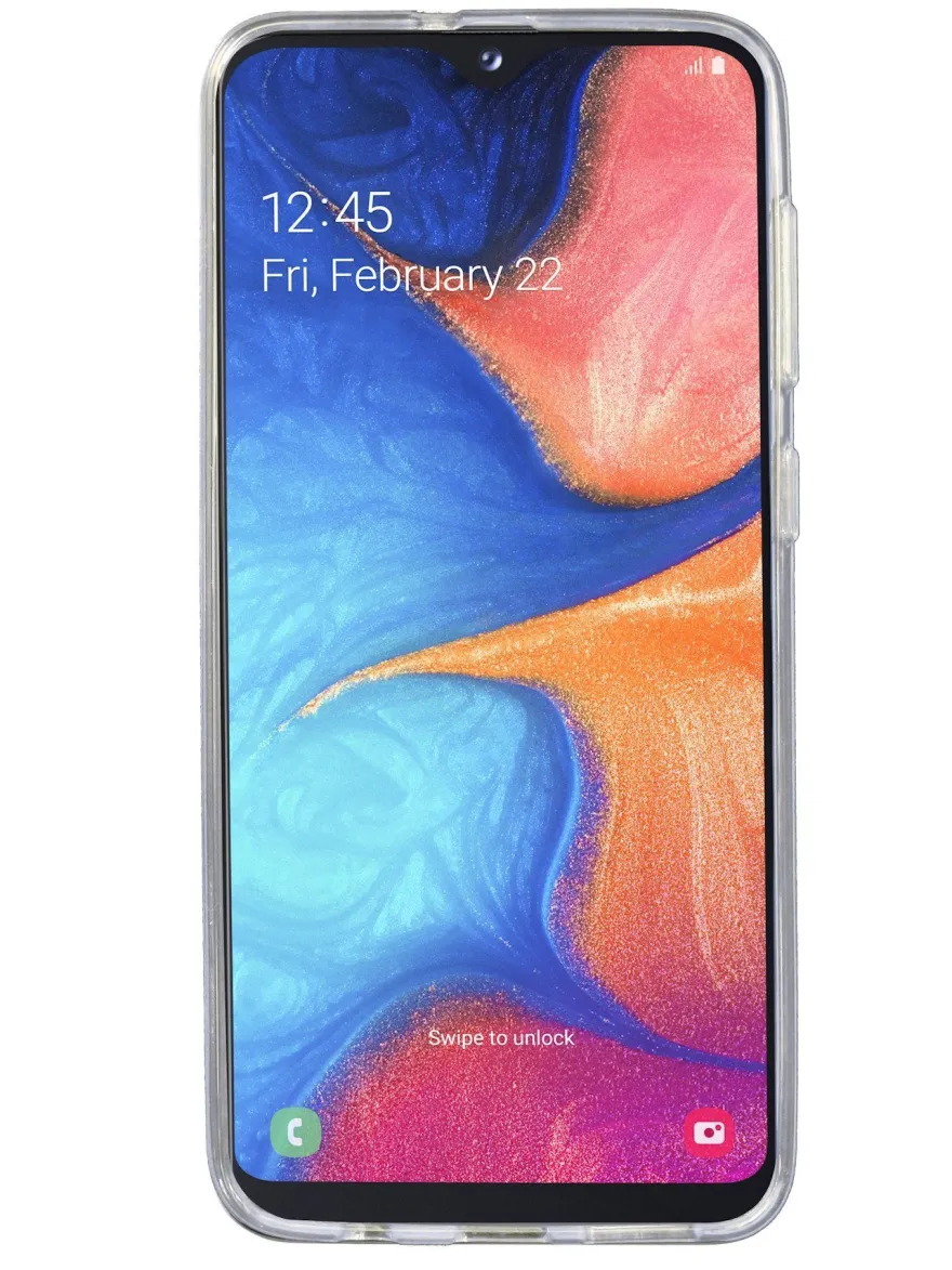 Handyhülle Samsung Galaxy A20e Silikon Hülle Schutzhülle Case Cover Backcover