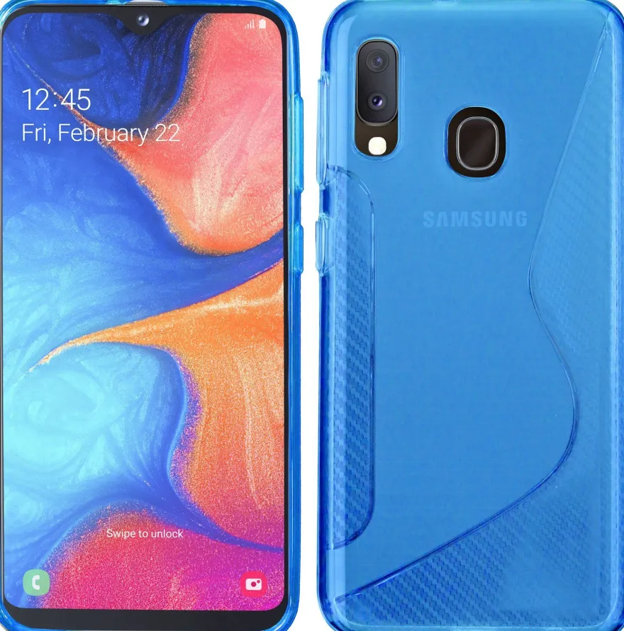 Handyhülle Samsung Galaxy A20e Silikon Hülle Schutzhülle Case Cover Backcover
