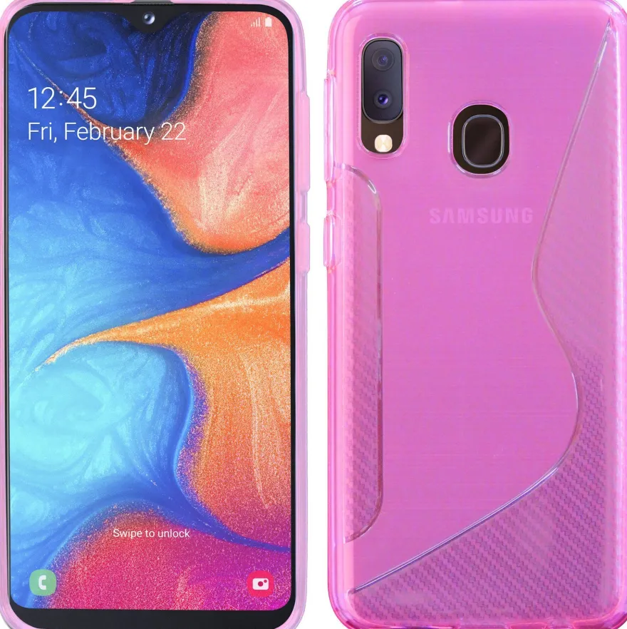 Handyhülle Samsung Galaxy A20e Silikon Hülle Schutzhülle Case Cover Backcover