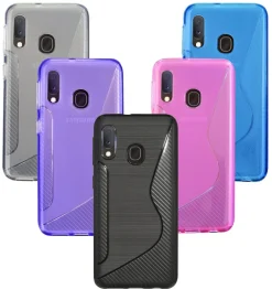 Handyhülle Samsung Galaxy A20e Silikon Hülle Schutzhülle Case Cover Backcover