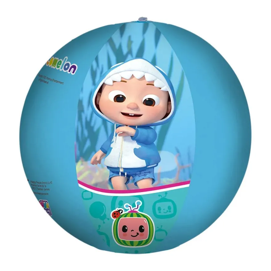 Happy People Strandball Cocomelon 29cm Pool Beachball Spielzeug Kinder