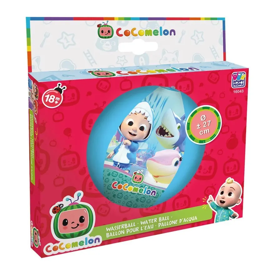 Happy People Strandball Cocomelon 29cm Pool Beachball Spielzeug Kinder