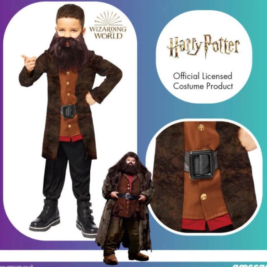 Harry Potter Hagrid Kostüm 6-8 Jahre